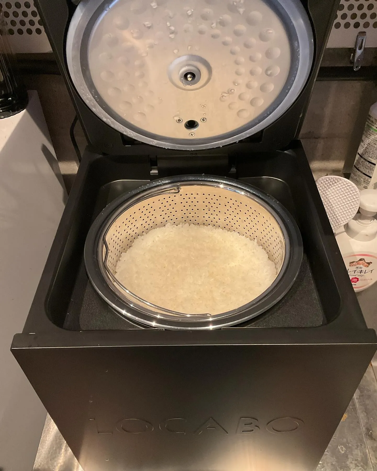 今月から低糖ご飯🍚を炊ける炊飯器を導入しました！