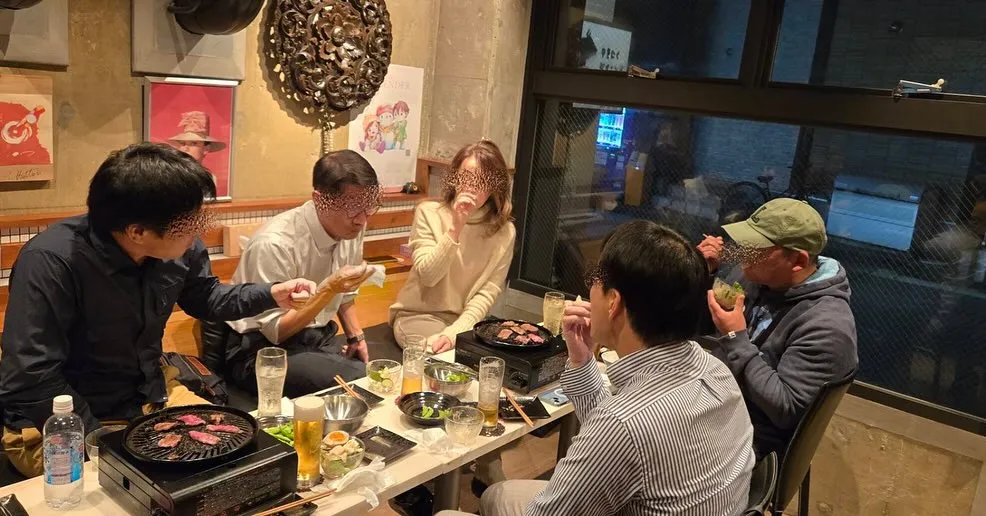 私のテニスの仲間たちがメンバーの送別会で当店を使ってくれまし...