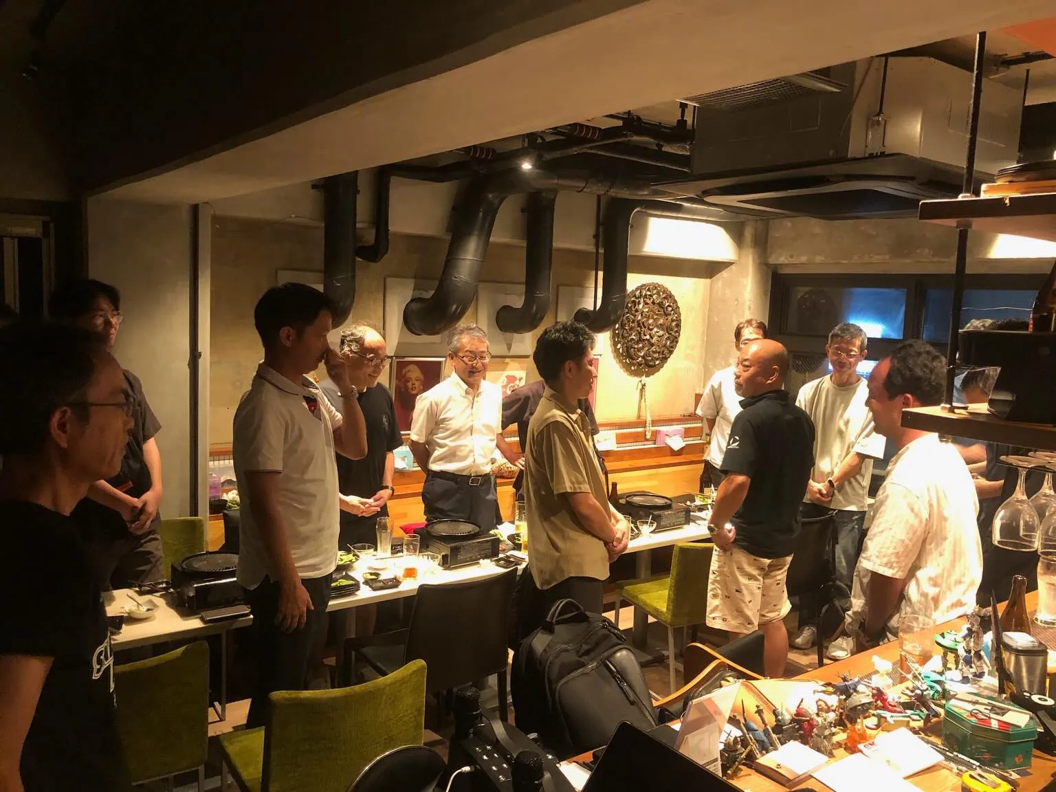 8月28日にいつもの会社の懇親会を開催して頂きました。